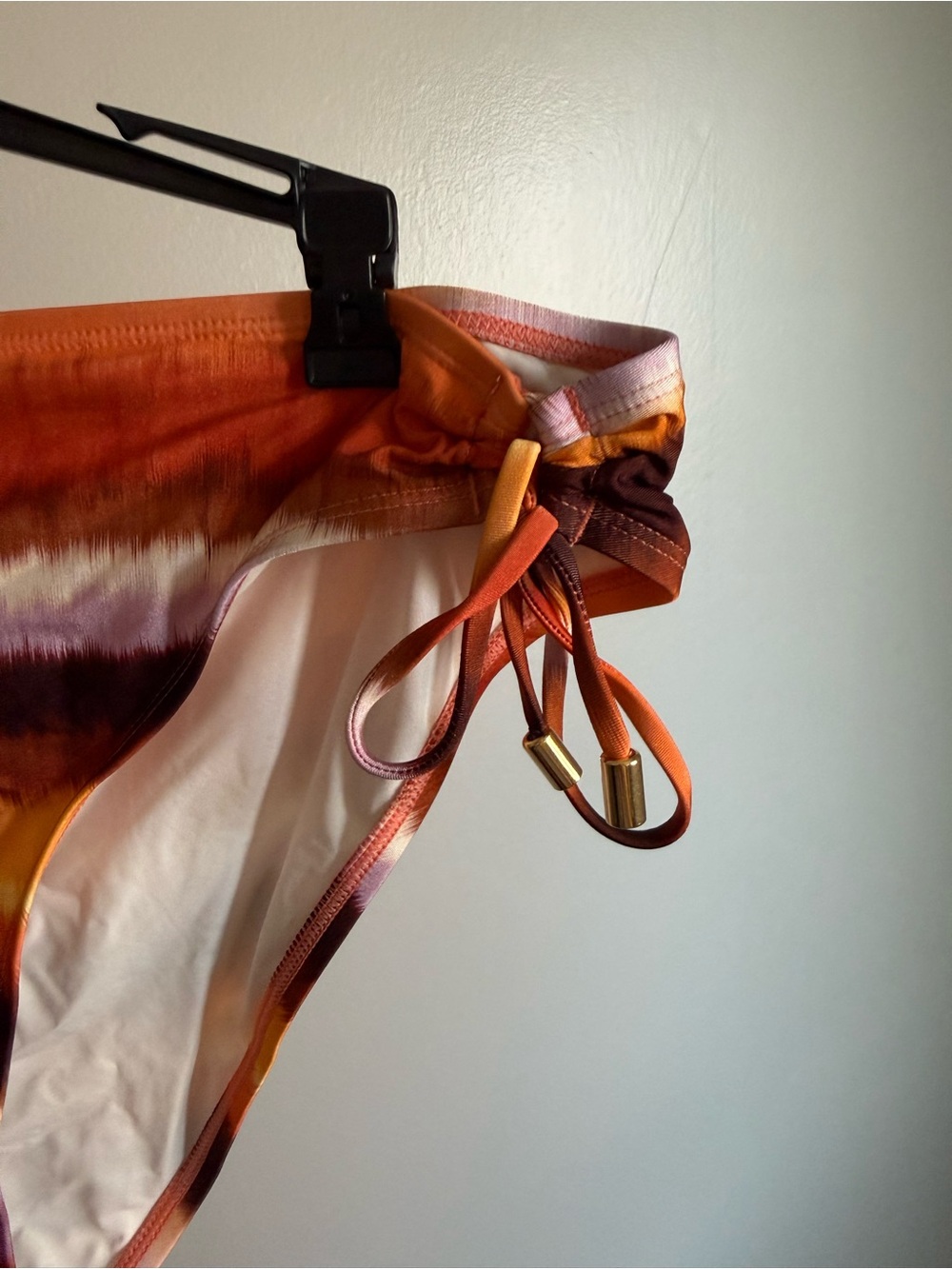 NWT La Blanca Side-Tie Bikini Bottom – Sunset Print (Size 14) - Picture 2 of 5
